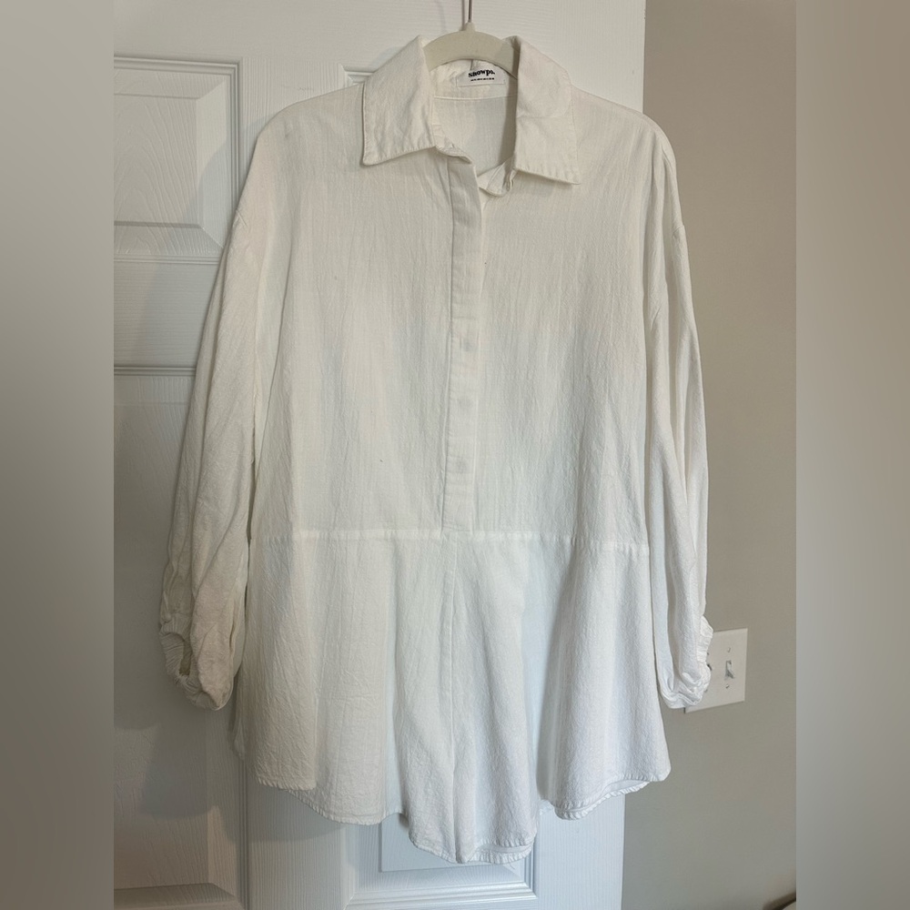 Showpo White Collared romper